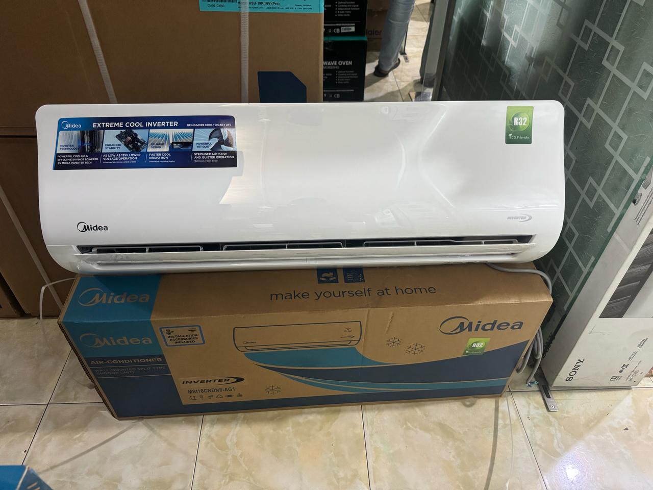 MIDEA MSI-18CRDN8-AG1 Split Type Inverter 1.5 Ton Air Conditioner